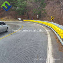 Highway protect foam rolling safety roller barrier